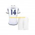 Camisola Real Madrid JOSELU 14 Criança Equipamento Primeiro 2023-2024 Manga Curta